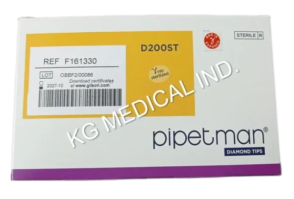 Gilson Pipetman Diamond Tips Volume 2-200 ml for IVF Lab Uses