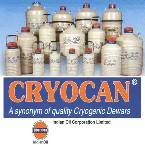 IBP Cryocan Liquid nitrogen container make IOCL